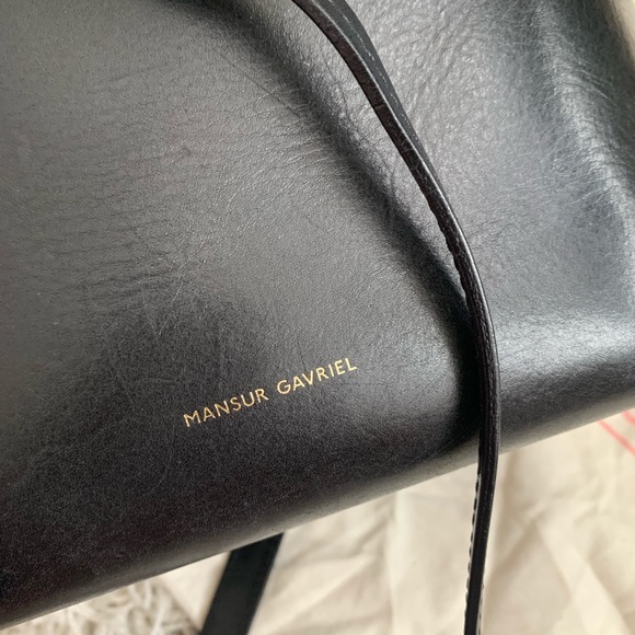 Mansur Gavriel mini bucket bag black Rosa - Picture 6 of 6